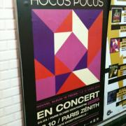 Affiche Métro Concert Zénith Paris